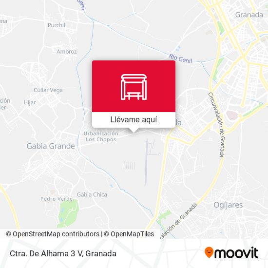 Mapa Ctra. De Alhama 3 V