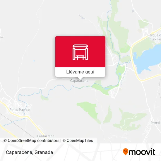Mapa Caparacena