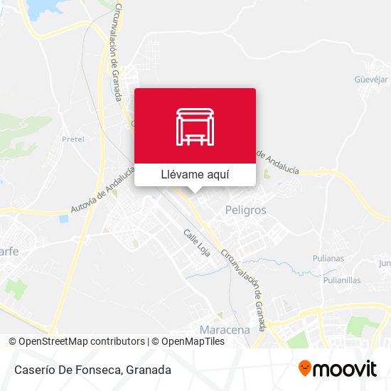 Mapa Caserío De Fonseca