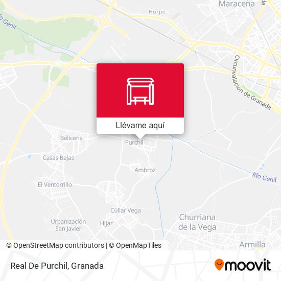 Mapa Real De Purchil
