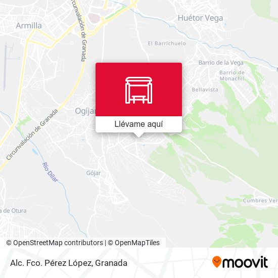 Mapa Alc. Fco. Pérez López