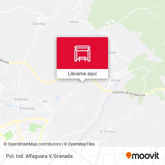 Mapa Pol. Ind. Alfaguara V