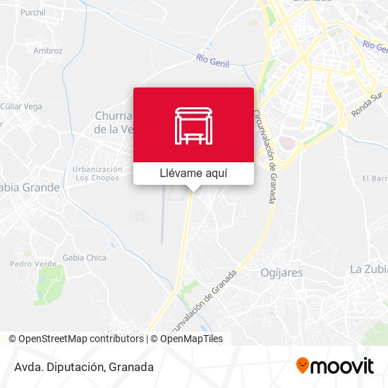Mapa Avda. Diputación