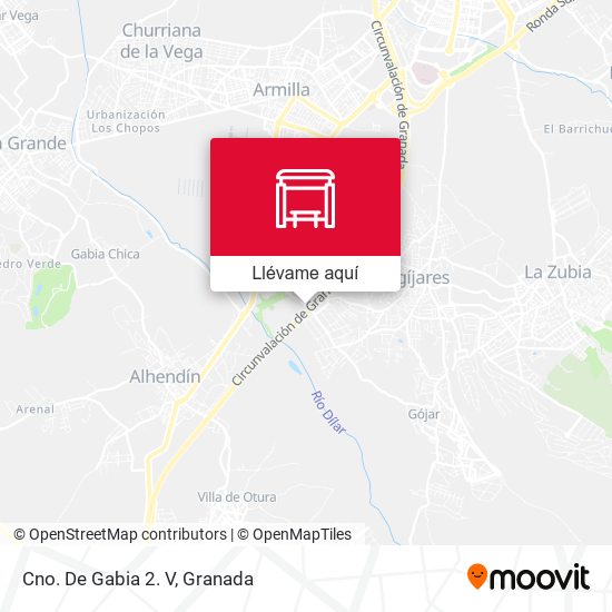 Mapa Cno. De Gabia 2. V