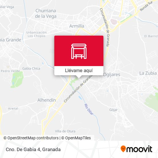 Mapa Cno. De Gabia 4