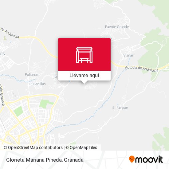 Mapa Glorieta Mariana Pineda