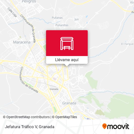 Mapa Jefatura Tráfico V
