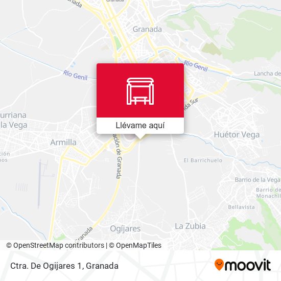 Mapa Ctra. De Ogijares 1