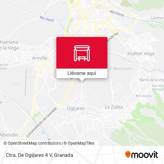Mapa Ctra. De Ogijares 4 V