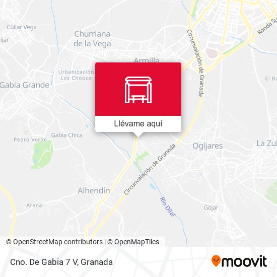Mapa Cno. De Gabia 7 V