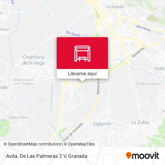 Mapa Avda. De Las Palmeras 2 V