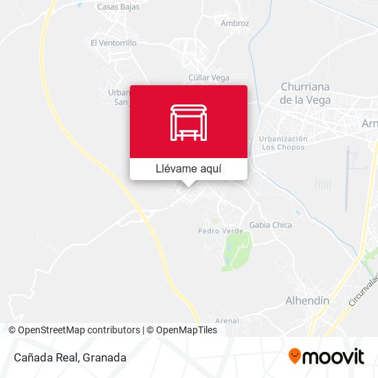 Mapa Cañada Real
