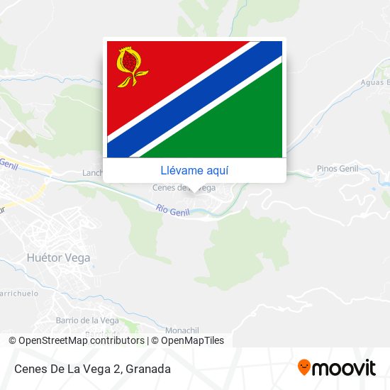 Mapa Cenes De La Vega 2