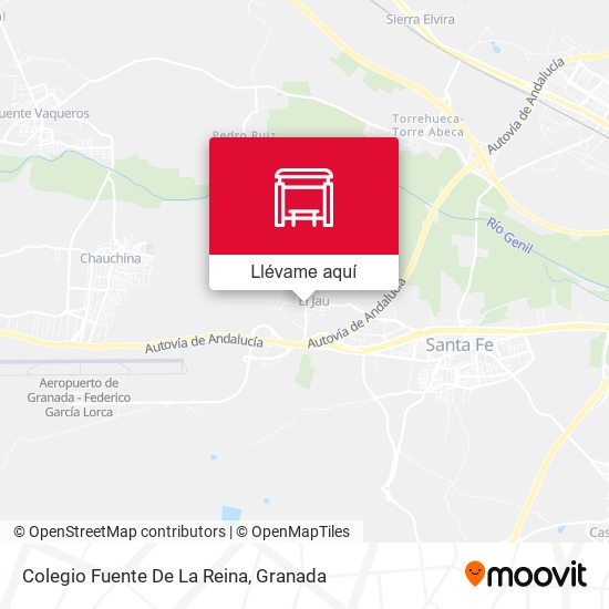 Mapa Colegio Fuente De La Reina