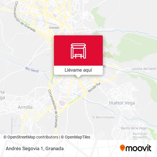 Mapa Andrés Segovia 1