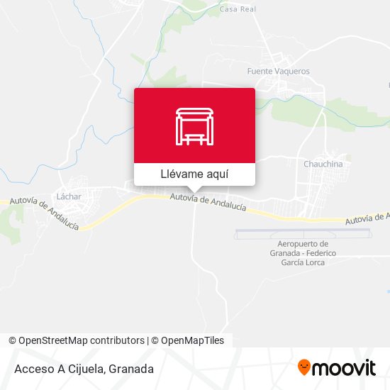 Mapa Acceso A Cijuela