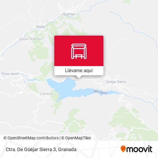 Mapa Ctra. De Güéjar Sierra 3