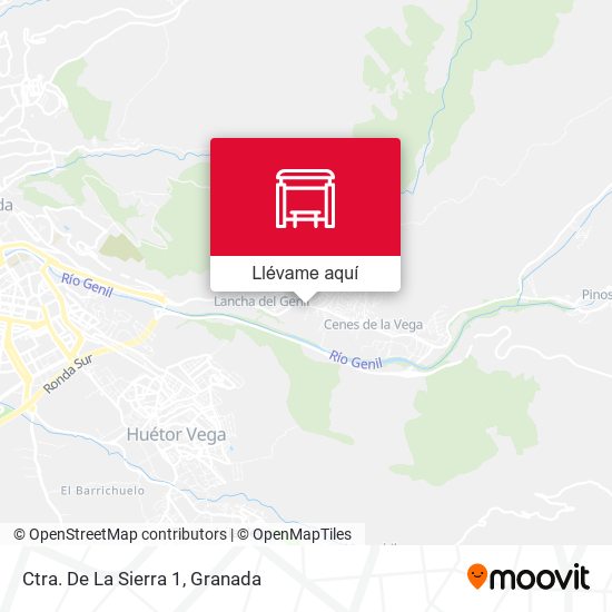 Mapa Ctra. De La Sierra 1