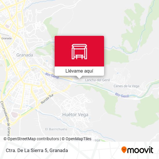 Mapa Ctra. De La Sierra 5