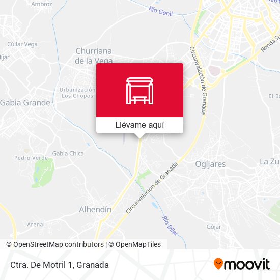 Mapa Ctra. De Motril 1