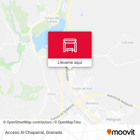 Mapa Acceso Al Chaparral