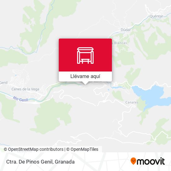Mapa Ctra. De Pinos Genil