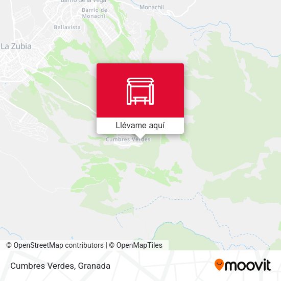 Mapa Cumbres Verdes