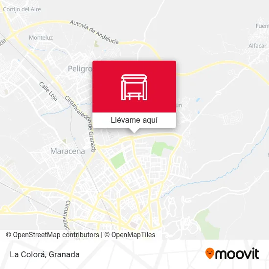 Mapa La Colorá