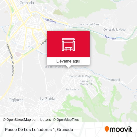 Mapa Paseo De Los Leñadores 1