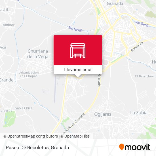 Mapa Paseo De Recoletos