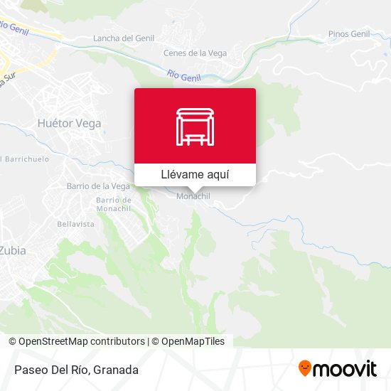 Mapa Paseo Del Río