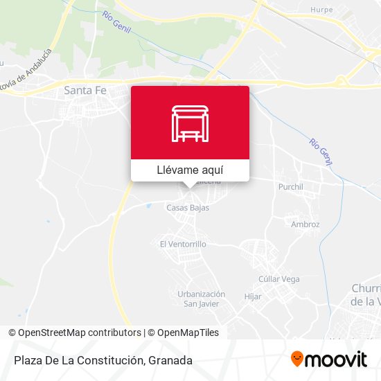 Mapa Plaza De La Constitución