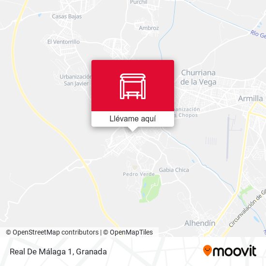 Mapa Real De Málaga 1