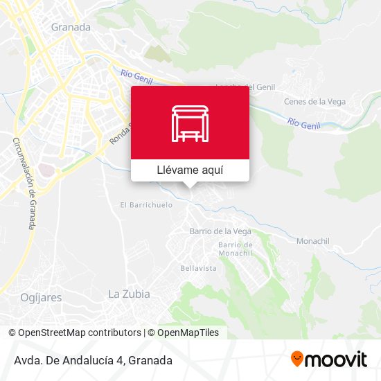 Mapa Avda. De Andalucía 4