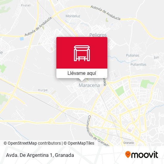 Mapa Avda. De Argentina 1