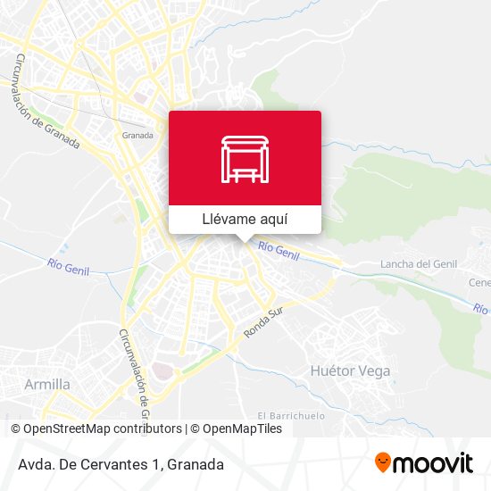 Mapa Avda. De Cervantes 1
