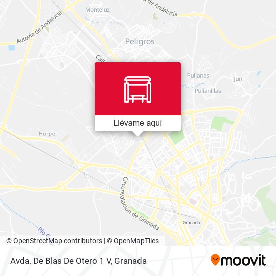 Mapa Avda. De Blas De Otero 1 V