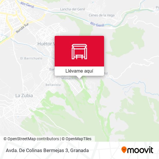 Mapa Avda. De Colinas Bermejas 3