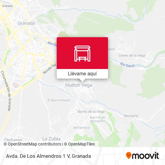 Mapa Avda. De Los Almendros 1 V
