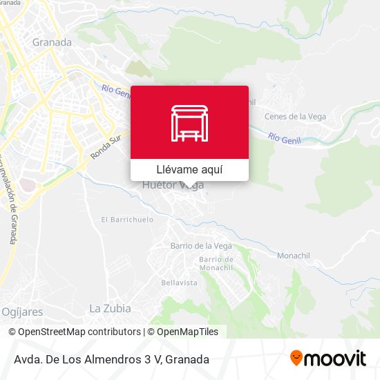 Mapa Avda. De Los Almendros 3 V