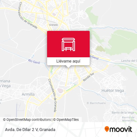 Mapa Avda. De Dílar 2 V