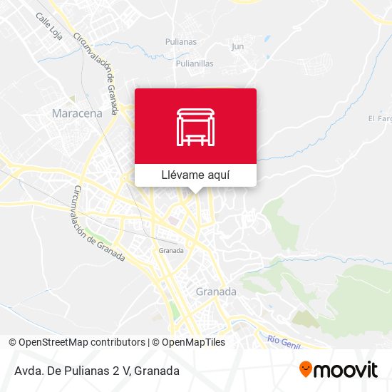 Mapa Avda. De Pulianas 2 V