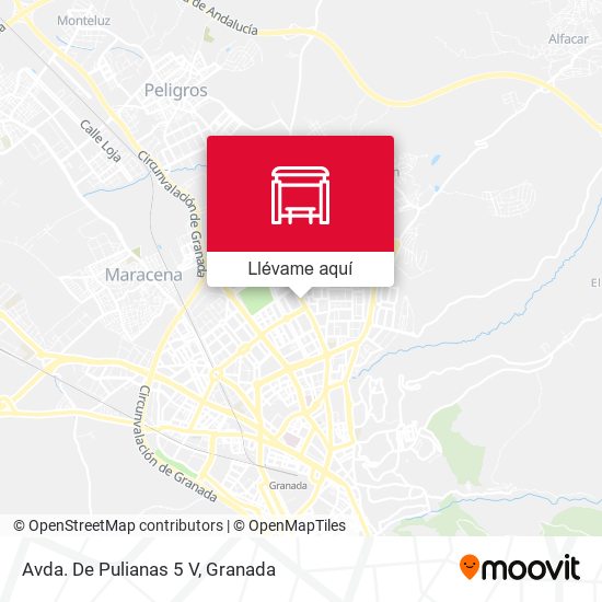 Mapa Avda. De Pulianas 5 V