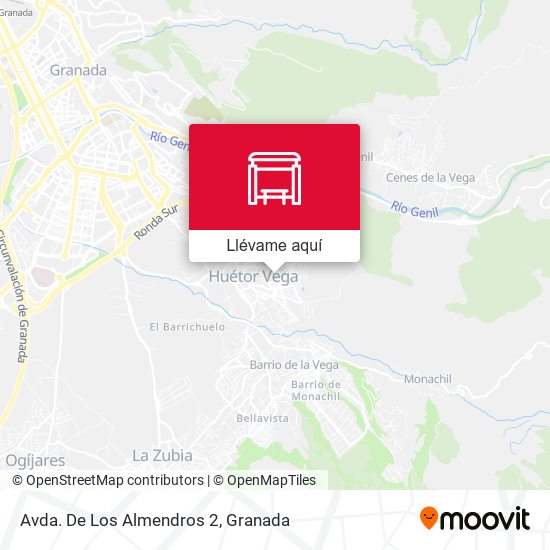 Mapa Avda. De Los Almendros 2