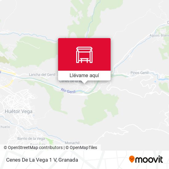 Mapa Cenes De La Vega 1 V