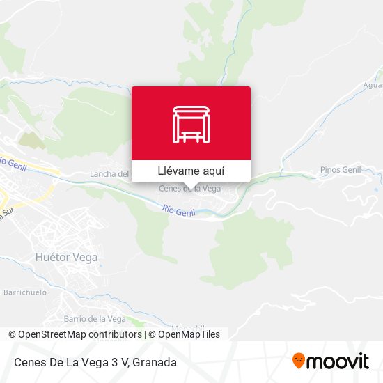 Mapa Cenes De La Vega 3 V