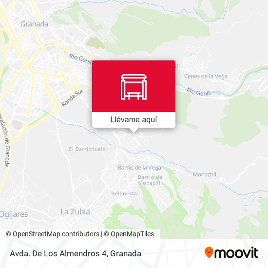 Mapa Avda. De Los Almendros 4