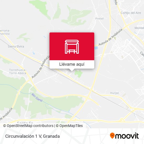 Mapa Circunvalación 1 V