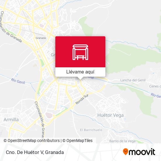 Mapa Cno. De Huétor V