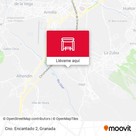 Mapa Cno. Encantado 2